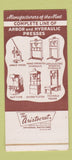 Matchbook Cover - Dake Presses Grand Haven MI SAMPLE 30 Strike
