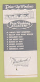 Matchbook Cover - Palmer First National Bank Sarasota FL SAMPLE 30 Strike