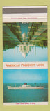 Matchbook Cover - American President Lines Cruise 30 Strike