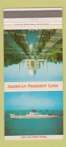 Matchbook Cover - American President Lines Cruise 30 Strike