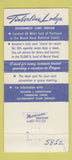 Matchbook Cover - Timberline Lodge Government Camp OR 30 Strike