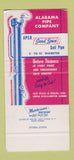 Matchbook Cover - Alabama Pipe Anniston AL SAMPLE 30 Strike