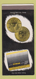 Matchbook Cover - Pitman Graphic Arts Supply Boston MA SAMPLE 30 Strike