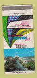 Matchbook Cover - Nassau Bahamas Tomasina's SAMPLE cloth 30 Strike