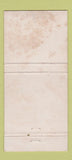 Matchbook Cover - Ze Products Cincinnati OH WEAR 30 Strike