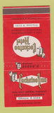 Matchbook Cover - Cockatoo Inn Hawthorne CA 30 Strike