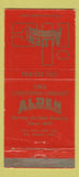 Matchbook Cover - Alden Calcium Carbonate Des Moines IA 30 Strike