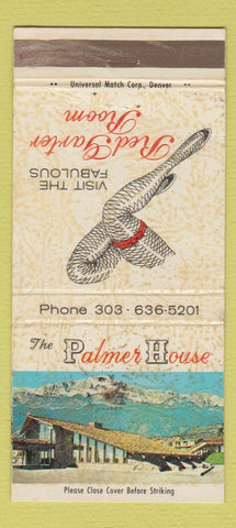 Matchbook Cover - Palmer House Colorado Springs 30 Strike