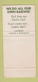 Matchbook Cover - Village Kitchen Fairfield PA 30 Strike