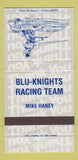 Matchbook Cover - Blu Knights Racing Team Mike Haney 30 Strike