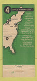 Matchbook Cover Will Corp Lab Apparatus Chemical New York City 21 Strike Feature