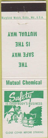 Matchbook Cover - Mutual Chemical Safety