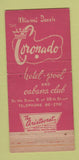 Matchbook Cover - Coronado Miami Beach FL hotel 30 Strike