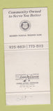 Matchbook Cover - Bellflower National Bank CA 30 Strike