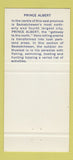 Matchbook Cover - Saskatchewan Toruism Regina SK Prince Albert 30 Strike