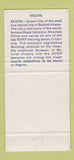 Matchbook Cover - Saskatchewan Toruism Regina SK  30 Strike
