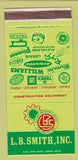 Matchbook Cover - Solidaire Odor Eater Airkem Carlstadt NJ 30 Strike