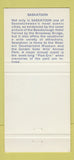 Matchbook Cover - Saskatchewan Toruism Regina SK Saskatoon 30 Strike
