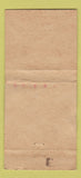 Matchbook Cover - Frank's Spa New York City WORN 30 Strike