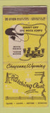 Matchbook Cover - Hitching Post Cheyenne WY WEAR 30 Stick