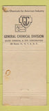 Matchbook Cover - Genetron Refrigerants 30 Strike