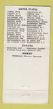 Matchbook Cover - Shearton Russell Dog House New York City WEAR 30 Strike