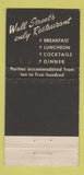 Matchbook Cover - Antlers New York City restaurant WEAR 30 Strike