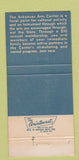 Matchbook Cover - Arkansas Arts Center Little Rock AR 30 Strike