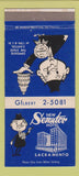 Matchbook Cover - New Senator Hotel Sacramento CA 30 Strike