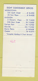 Matchbook Cover - Trust Company Morris County NJ 30 Strike