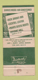 Matchbook Cover - McCarthy's Restaurant St Louis Park MN WORN 30 Strike