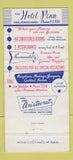 Matchbook Cover - Hotel Penn York PA 30 Strike