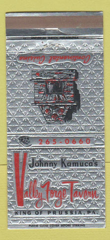 Matchbook Cover - Valley Forge Tavern King of Prussia PA 30 Strike