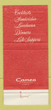 Matchbook Cover - Valley Forge Tavern King of Prussia PA 30 Strike