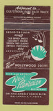 Matchbook Cover - New Plantation Restaurant Hallandale FL 30 Strike