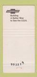 Matchbook Cover - Hulsizer Chevrolet Montgomery PA 30 Strike