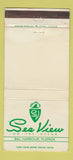 Matchbook Cover - Sea View on the Ocean Bal Harbour FL WEAR 30 Strike