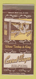 Matchbook Cover - Covered Wagon Restaurant Phoenix AZ 30 Strike