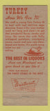 Matchbook Cover - Covered Wagon Restaurant Phoenix AZ 30 Strike