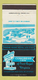 Matchbook Cover - Congress Inn Front Royal VA 30 Strike