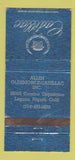 Matchbook Cover - Allen Oldsmobile Cadillac Laguna Niguel CA WEAR 30 Strike