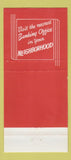 Matchbook Cover - Detroit Bank MI Indian 30 Stick