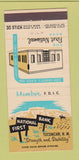 Matchbook Cover - First National Bank Tucumcari NM 30 Stick