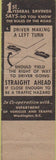 Matchbook Cover - First Federal Savings Loan Bethesda MD