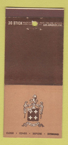 Matchbook Cover - Marler's Beverly Hills CA 30 Stick