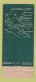Matchbook Cover - Wilson's Restaurant Shady Acres CA 30 Stick