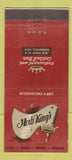 Matchbook Cover - Herb King's Restaurant Bakersfield CA 30 Stick