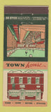 Matchbook Cover - Town House Restaurant Wilmington DE 30 Stick
