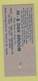 Matchbook Cover - Hi Dollar Dan Used Cars Los Angeles CA 30 Stick