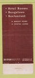 Matchbook Cover - Greenbrier Inn Garden Grove CA 30 Stick